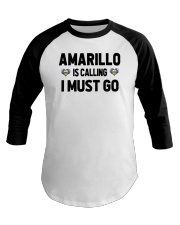 Amarillo Is Calling Baseball Tee tile