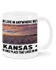 Kansas Only Place Lives In Me Mugs tile