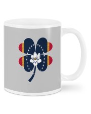 Mississippi Flag - Four Leaf Clover Mugs tile