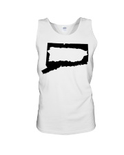MAP PUERTO RICO IN CONNECTICUT Unisex Tank tile