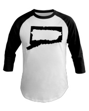 MAP PUERTO RICO IN CONNECTICUT Baseball Tee tile