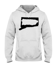 MAP PUERTO RICO IN CONNECTICUT Hooded Sweatshirt tile