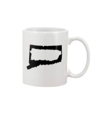 MAP PUERTO RICO IN CONNECTICUT Mug tile