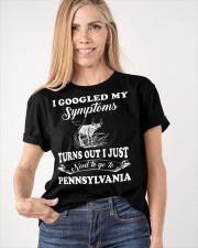 Google My Symptoms - Go To Pennsylvania Classic T-Shirt apparel-classic-tshirt-lifestyle-front-100