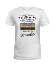 Pack My Bags - Go To Amarillo Ladies T-Shirt tile