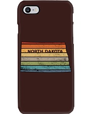 Retro North Dakota Phone Case tile