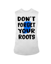 Indiana Map Don't Forget Your Roots Sleeveless Tee tile