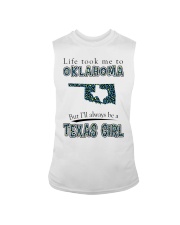 Texas Girl Life Took Me To Oklahoma Sleeveless Tee tile