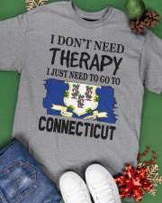 Therapy - Go To Connecticut Classic T-Shirt apparel-classic-tshirt-lifestyle-back-69