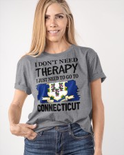 Therapy - Go To Connecticut Classic T-Shirt apparel-classic-tshirt-lifestyle-front-100