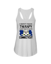 Therapy - Go To Connecticut Ladies Flowy Tank tile