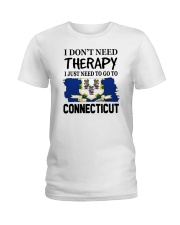 Therapy - Go To Connecticut Ladies T-Shirt tile