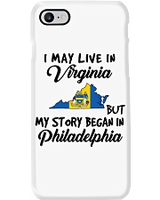 Began In Philadelphia - Live In Virginia Phone Case tile