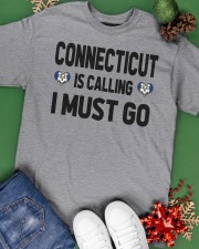 Connecticut Is Calling Classic T-Shirt apparel-classic-tshirt-lifestyle-back-69