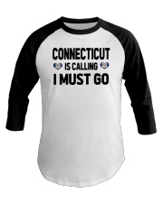 Connecticut Is Calling Baseball Tee tile