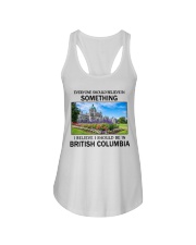 Should Be In British Columbia Ladies Flowy Tank tile