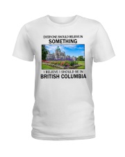 Should Be In British Columbia Ladies T-Shirt tile