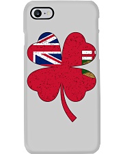 Flag Manitoba Four Leaf Clover Phone Case tile