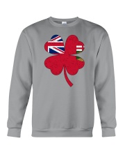Flag Manitoba Four Leaf Clover Crewneck Sweatshirt tile