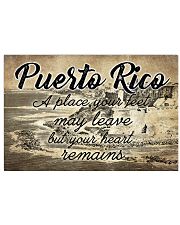 PUERTO RICO YOUR HEART REMAINS 17x11 Poster front