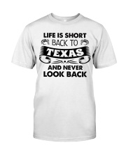 Back To Texas Classic T-Shirt tile