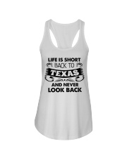 Back To Texas Ladies Flowy Tank tile