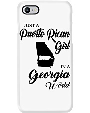 PUERTO RICAN GIRL IN GEORGIA Phone Case tile