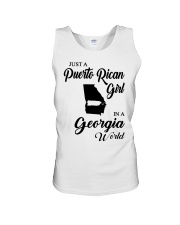 PUERTO RICAN GIRL IN GEORGIA Unisex Tank tile
