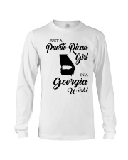 PUERTO RICAN GIRL IN GEORGIA Long Sleeve Tee tile