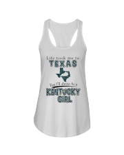 Kentucky Girl Life Took Me To Texas Ladies Flowy Tank tile