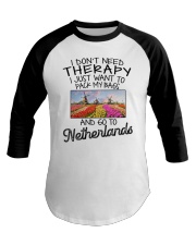 Pack My Bags - Go To Netherlands Baseball Tee tile