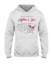 THE LOVE MOTHER AND SON MICHIGAN PENNSYLVANIA Hooded Sweatshirt tile