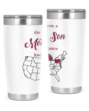 THE LOVE MOTHER AND SON MICHIGAN PENNSYLVANIA 20oz Tumbler tile