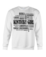 Kentucky girl cities Crewneck Sweatshirt tile