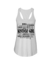 Kentucky girl cities Ladies Flowy Tank tile