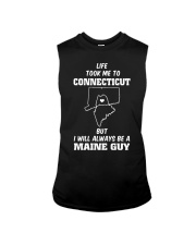 LIFE TOOK TO CONNECTICUT BE A MAINE GUY Sleeveless Tee tile