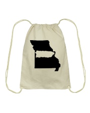 MAP PUERTO RICO IN MISSOURI Drawstring Bag tile