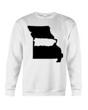MAP PUERTO RICO IN MISSOURI Crewneck Sweatshirt tile
