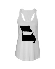 MAP PUERTO RICO IN MISSOURI Ladies Flowy Tank tile