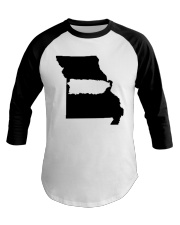 MAP PUERTO RICO IN MISSOURI Baseball Tee tile