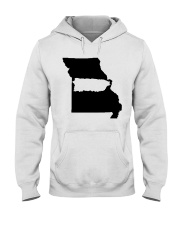 MAP PUERTO RICO IN MISSOURI Hooded Sweatshirt tile