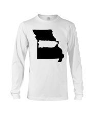 MAP PUERTO RICO IN MISSOURI Long Sleeve Tee tile