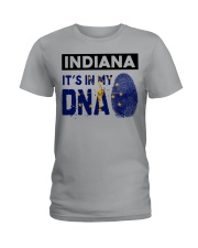 Indiana It's In My DNA Ladies T-Shirt tile