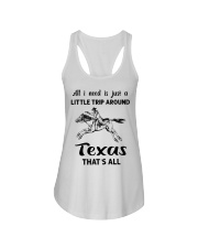 A Little Trip Around Texas Ladies Flowy Tank tile