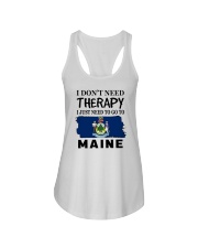 Therapy - Go To Maine Ladies Flowy Tank tile