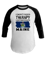 Therapy - Go To Maine Baseball Tee tile