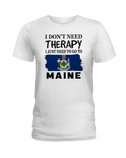 Therapy - Go To Maine Ladies T-Shirt tile