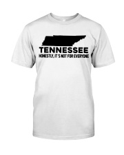 Tennessee It's Not For Everyone Classic T-Shirt tile