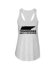 Tennessee It's Not For Everyone Ladies Flowy Tank tile