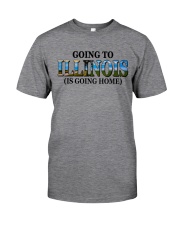 Going To Illinois Landscape Classic T-Shirt front